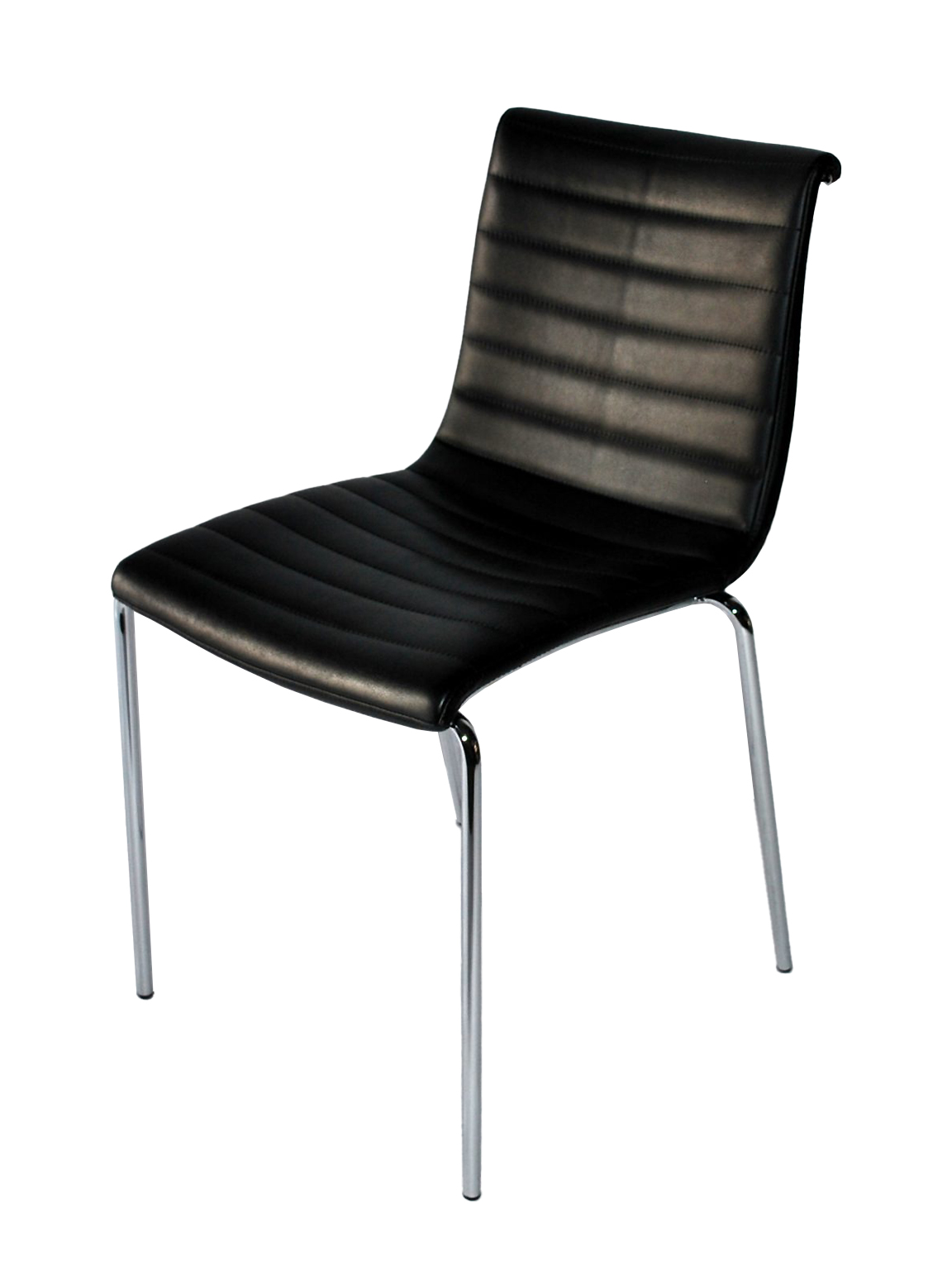 zwart leder stapel stoel afb 1-groot-vert-1152×1536