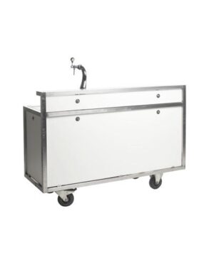 bar, lengte 1,80 meter, 1x tapkraan